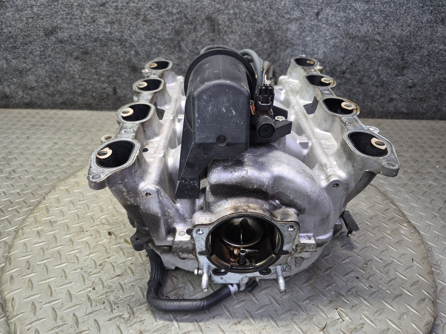 98-00 Lexus SC400 1UZFE Engine Upper Lower Intake Manifold w Pressure Tank Assy