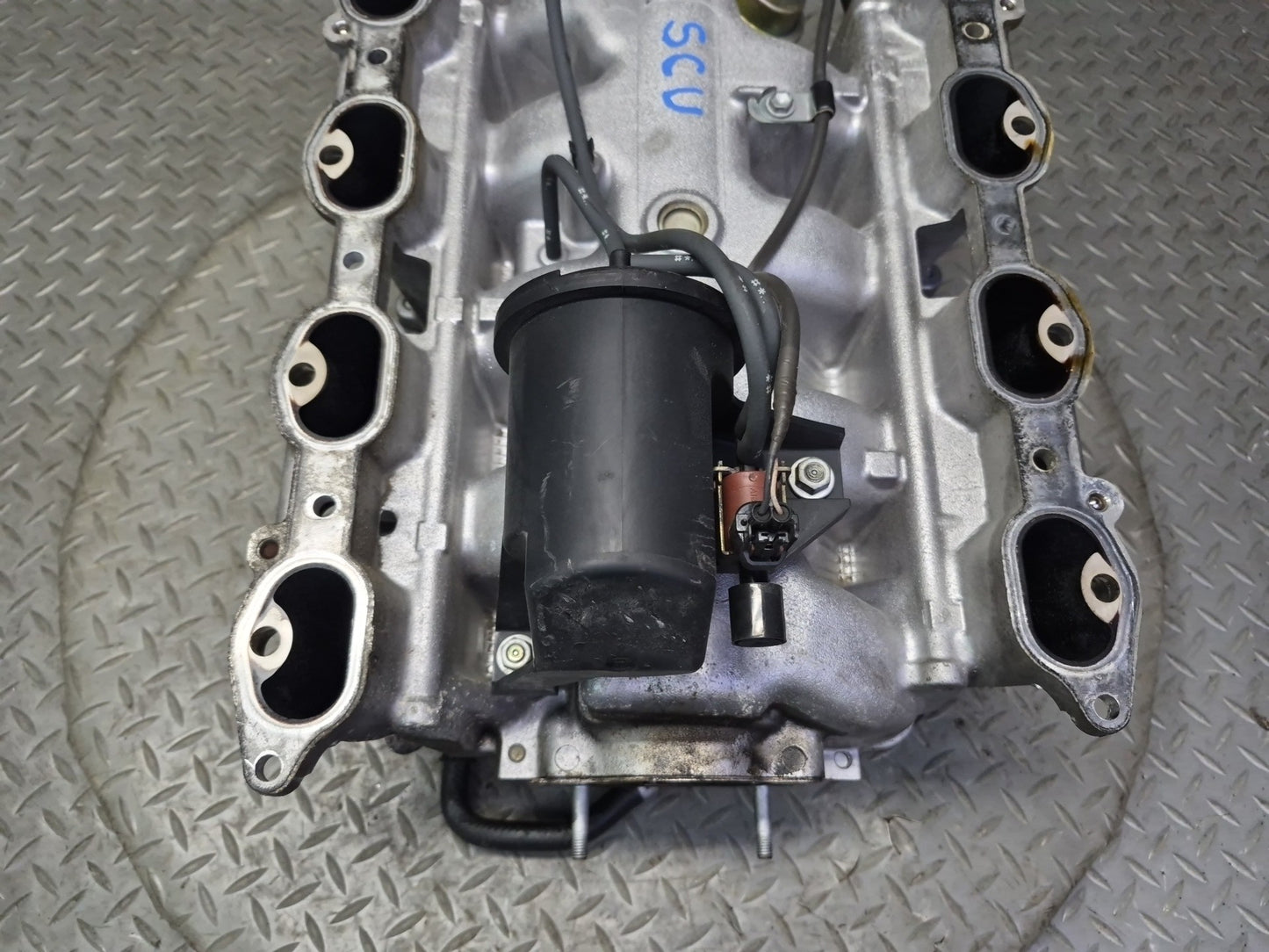 98-00 Lexus SC400 1UZFE Engine Upper Lower Intake Manifold w Pressure Tank Assy