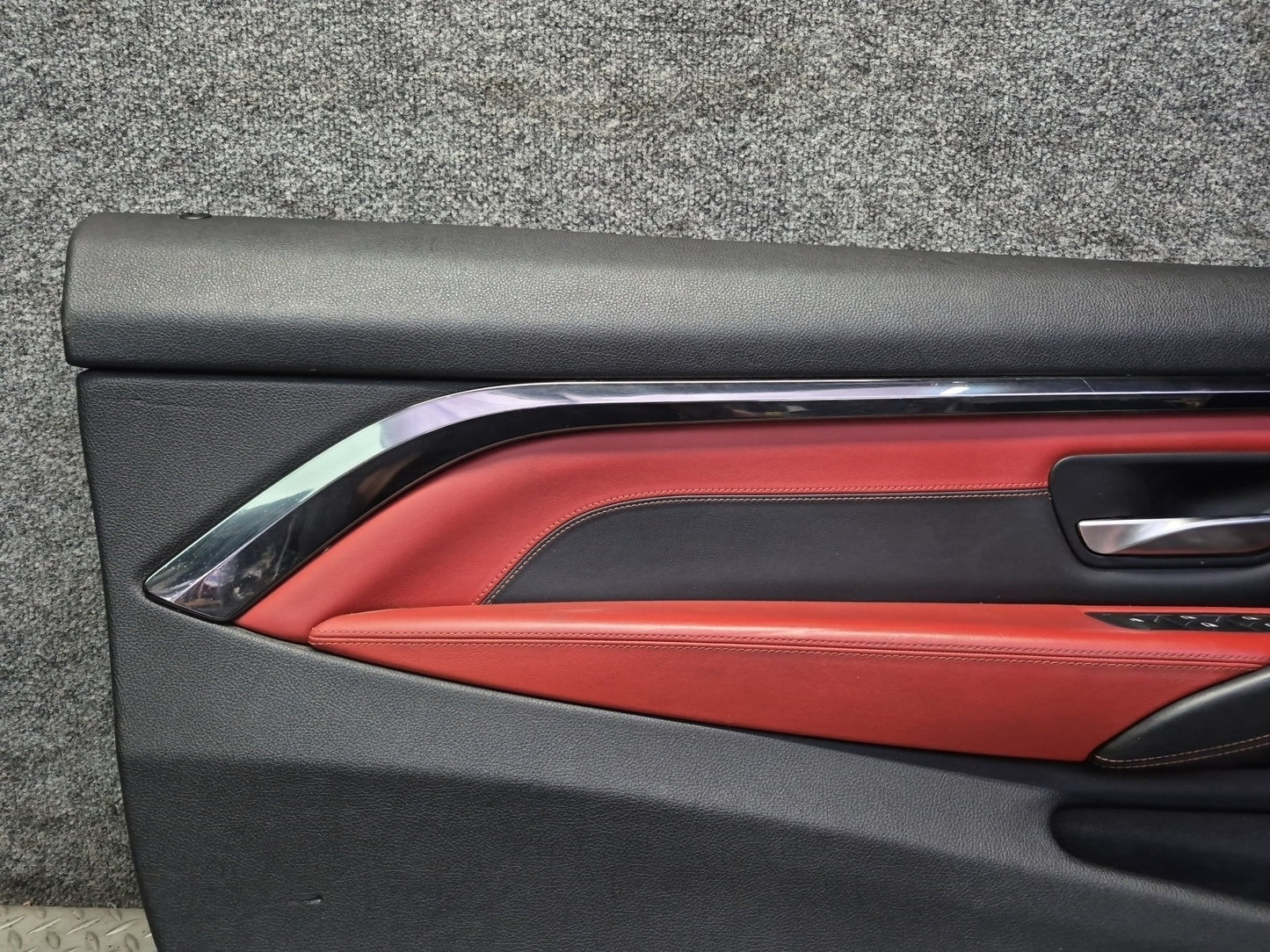 2015-2020 BMW F82 F83 M4 Front Left & Right Door Interior Trim Panel Set of 2