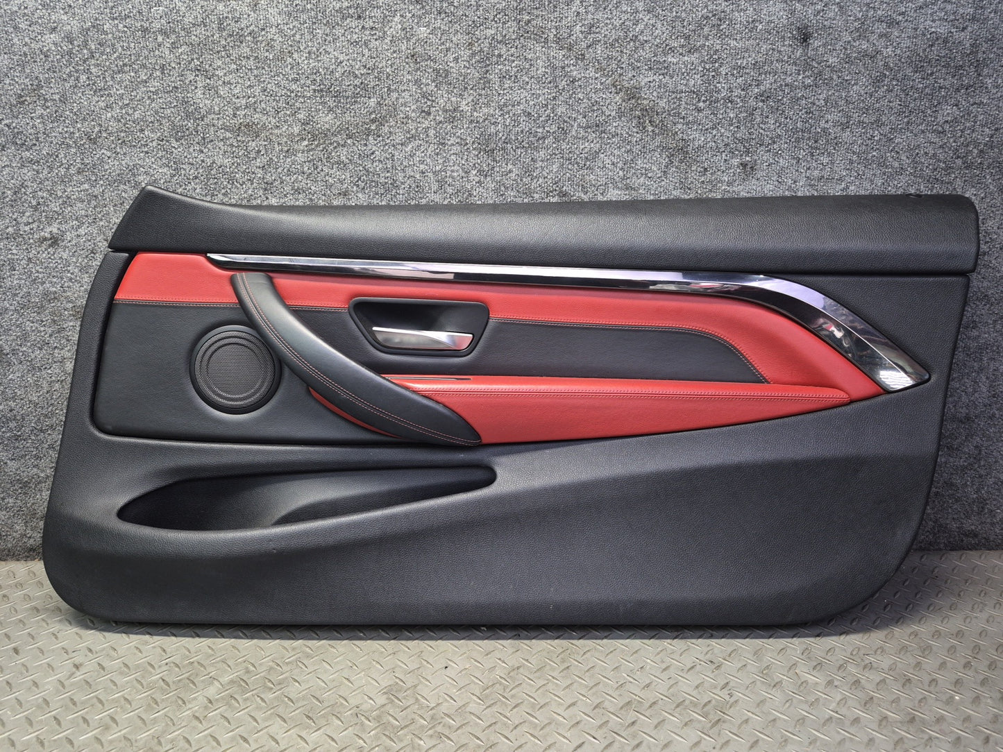 2015-2020 BMW F82 F83 M4 Front Left & Right Door Interior Trim Panel Set of 2