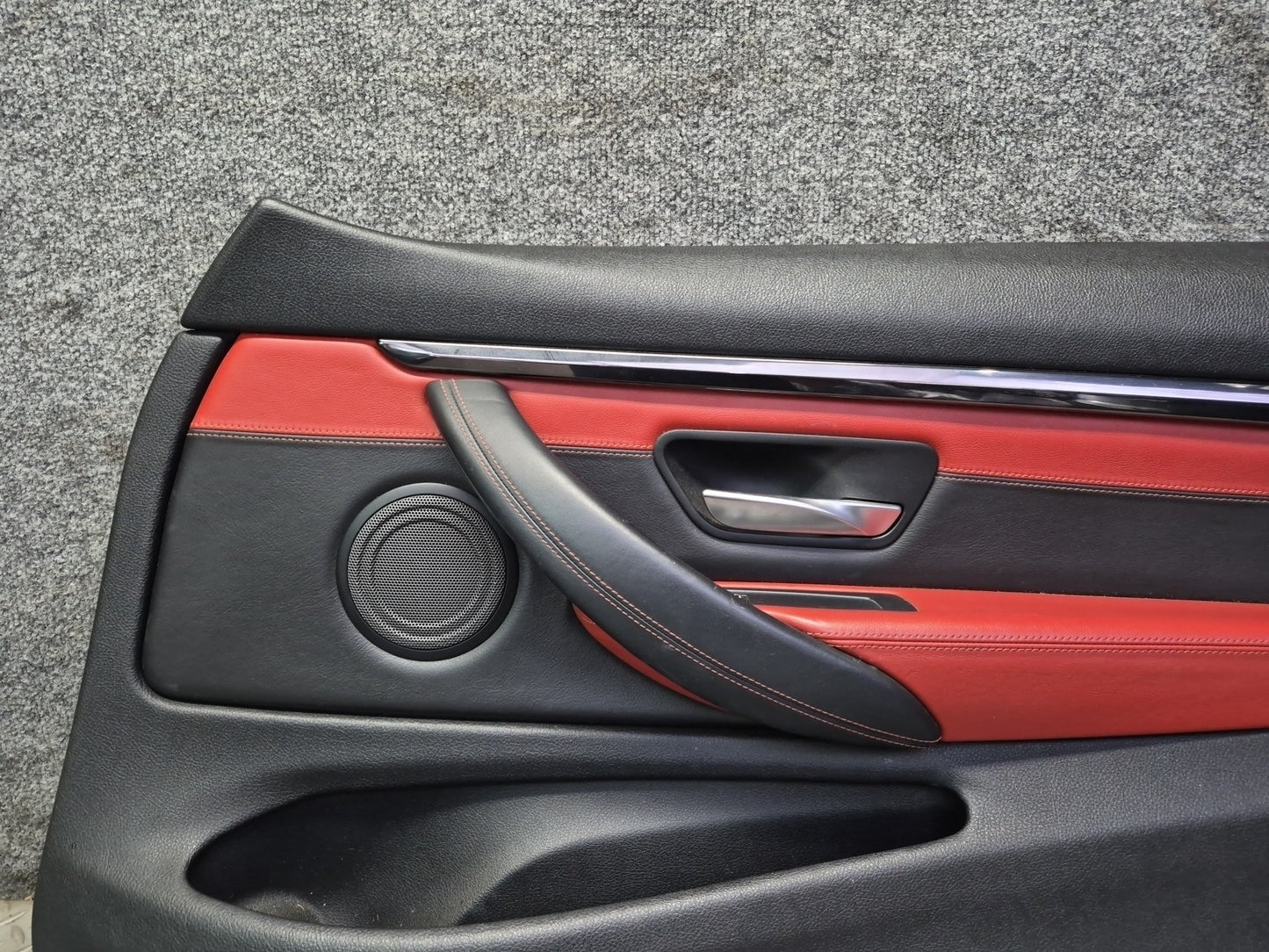 2015-2020 BMW F82 F83 M4 Front Left & Right Door Interior Trim Panel Set of 2