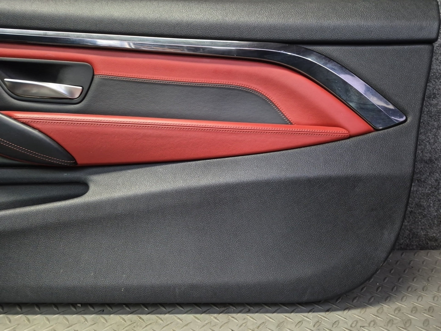 2015-2020 BMW F82 F83 M4 Front Left & Right Door Interior Trim Panel Set of 2