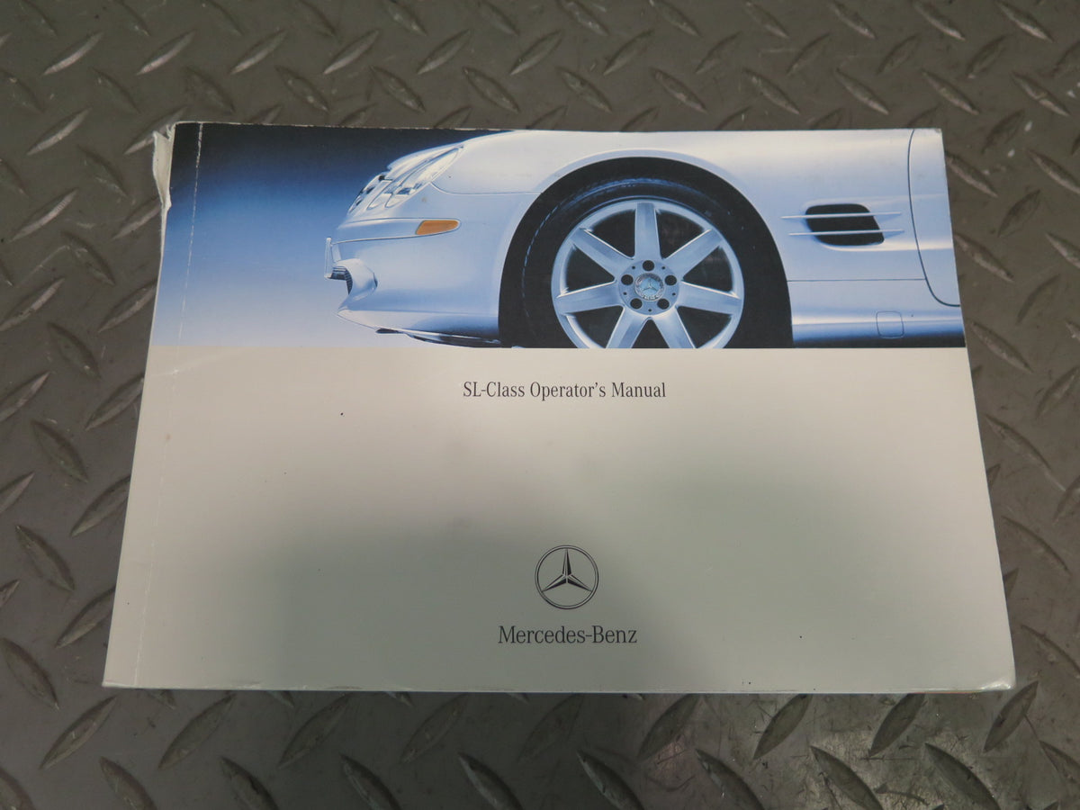 2004 Mercedes R230 SL55 AMG Owner Operator User Guide Manual Book Set w Case OEM