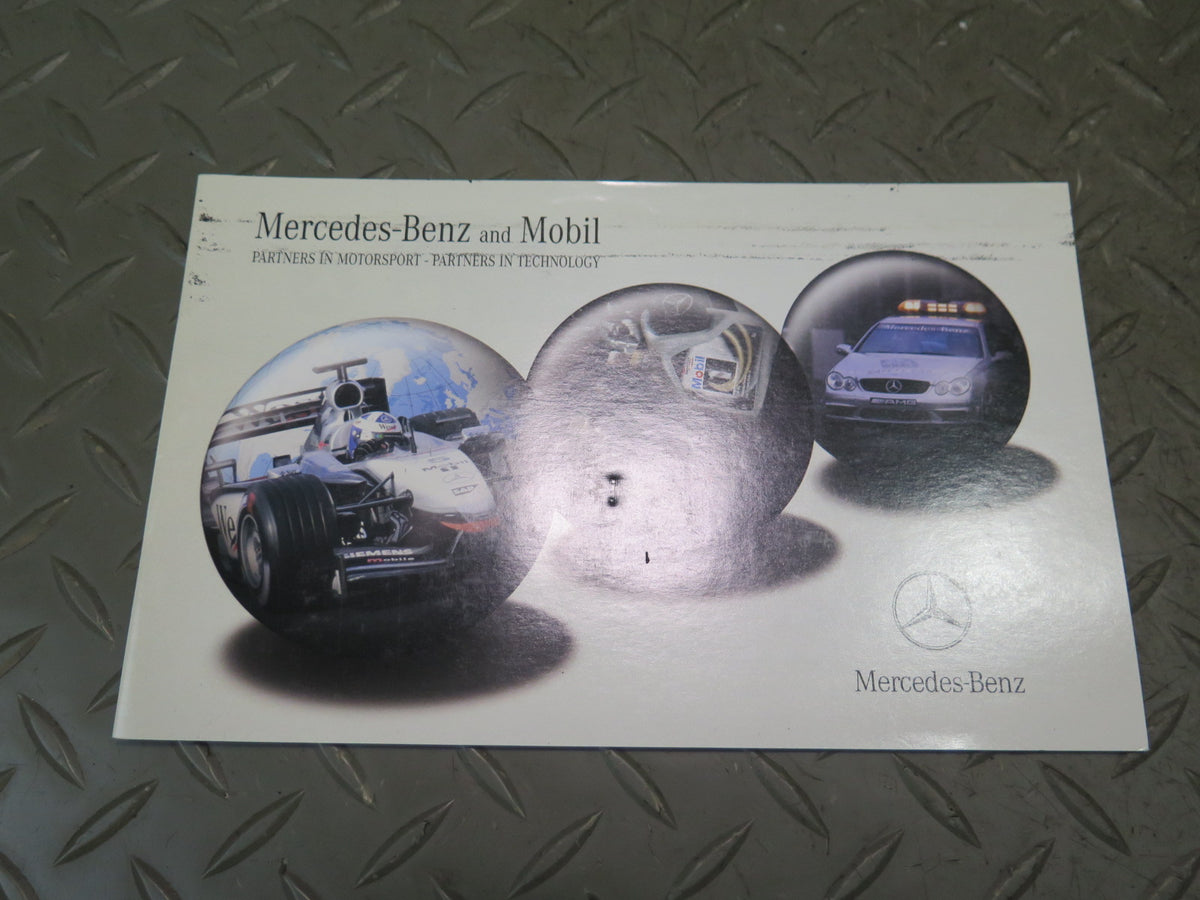 2004 Mercedes R230 SL55 AMG Owner Operator User Guide Manual Book Set w Case OEM