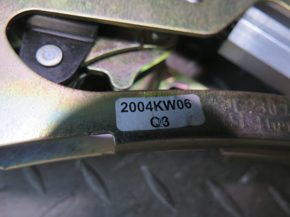 03-12 Mercedes R230 Sl-class Rear Left Trunk Lock Frame Cylinder OEM