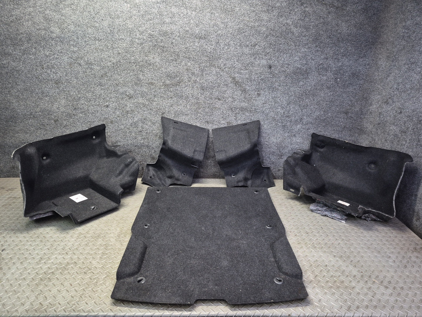 2015-2020 BMW F33 F83 M4 Convertible Rear Trunk Floor MAT Cover Panel Set
