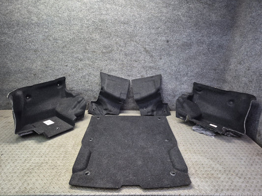 2015-2020 BMW F33 F83 M4 Convertible Rear Trunk Floor MAT Cover Panel Set
