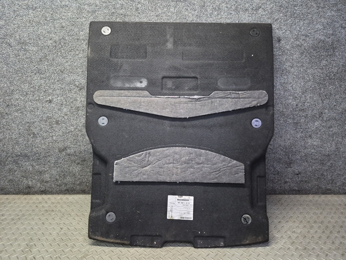 2015-2020 BMW F33 F83 M4 Convertible Rear Trunk Floor MAT Cover Panel Set