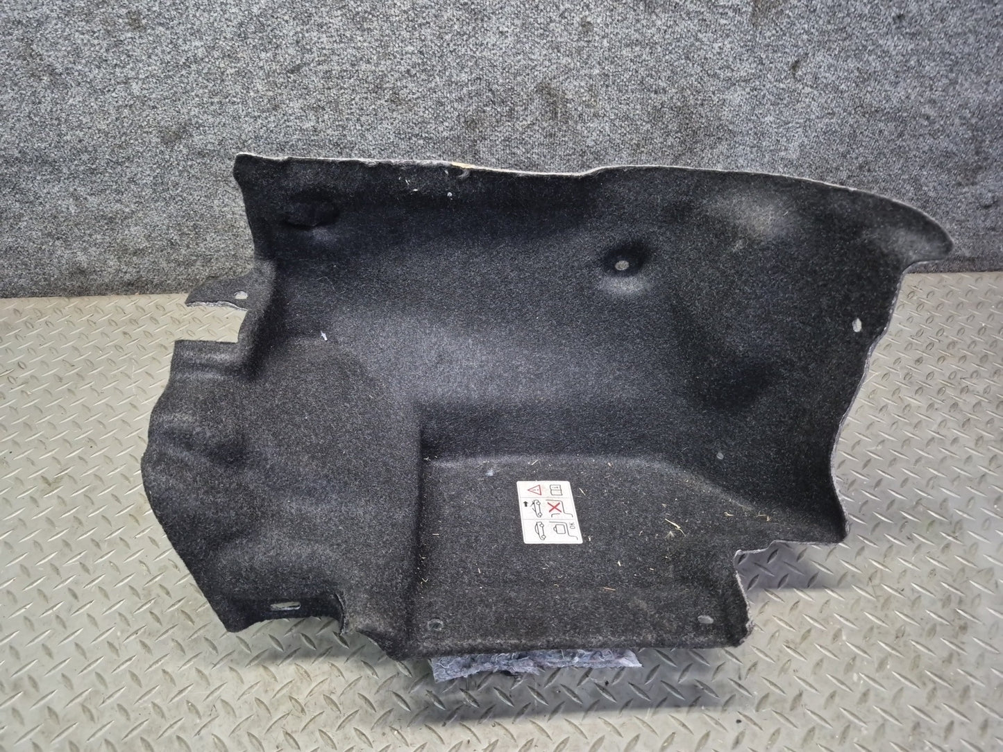 2015-2020 BMW F33 F83 M4 Convertible Rear Trunk Floor MAT Cover Panel Set