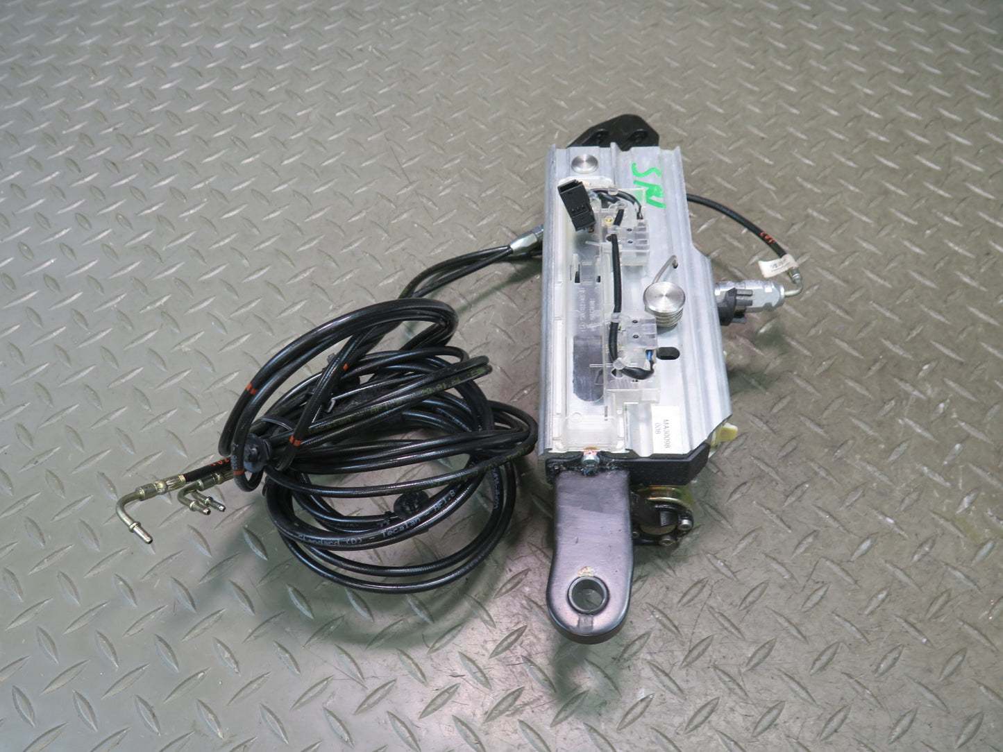 03-12 Mercedes R230 Sl-class Convertible Right Roll Bar Lock Pawl Cylinder OEM
