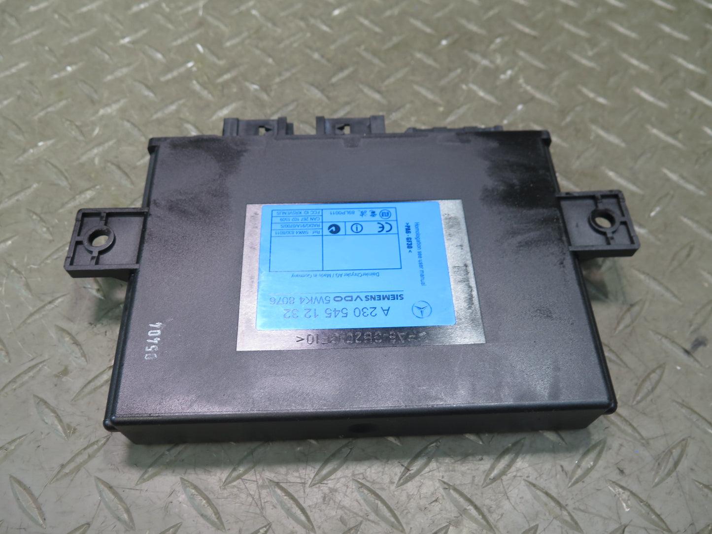 03-06 Mercedes R230 Sl-class Keyless Entry Control Module 2305451232 OEM
