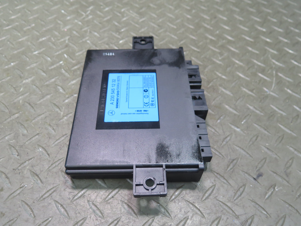 03-06 Mercedes R230 Sl-class Keyless Entry Control Module 2305451232 OEM