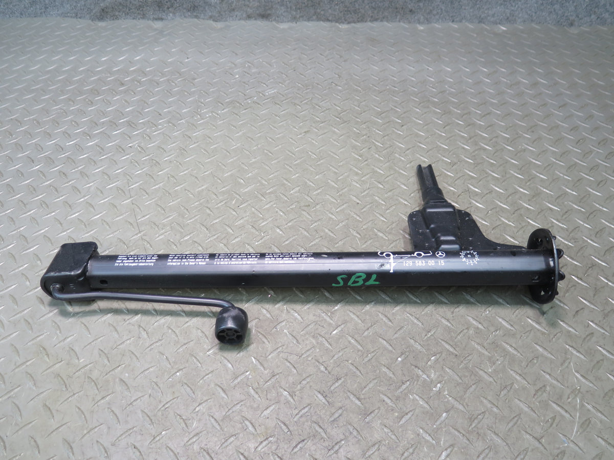 03-12 Mercedes R230 Sl-class Emergency Spare Tire Lift Jack & Wrench Set OEM