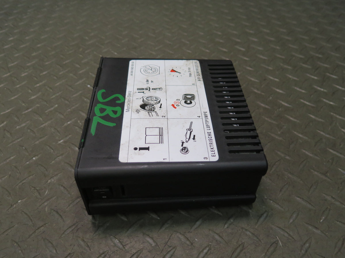 03-08 Mercedes R230 Sl-class Spare Tire Air Compressor Pump OEM