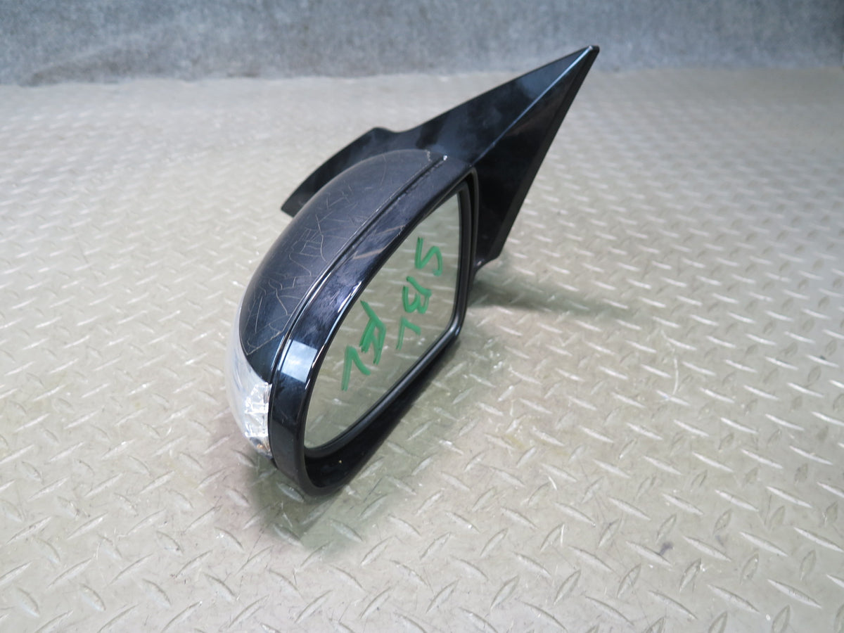 04-08 Mercedes R230 Sl-class Left Door Exterior Side View Heat Mirror Black OEM