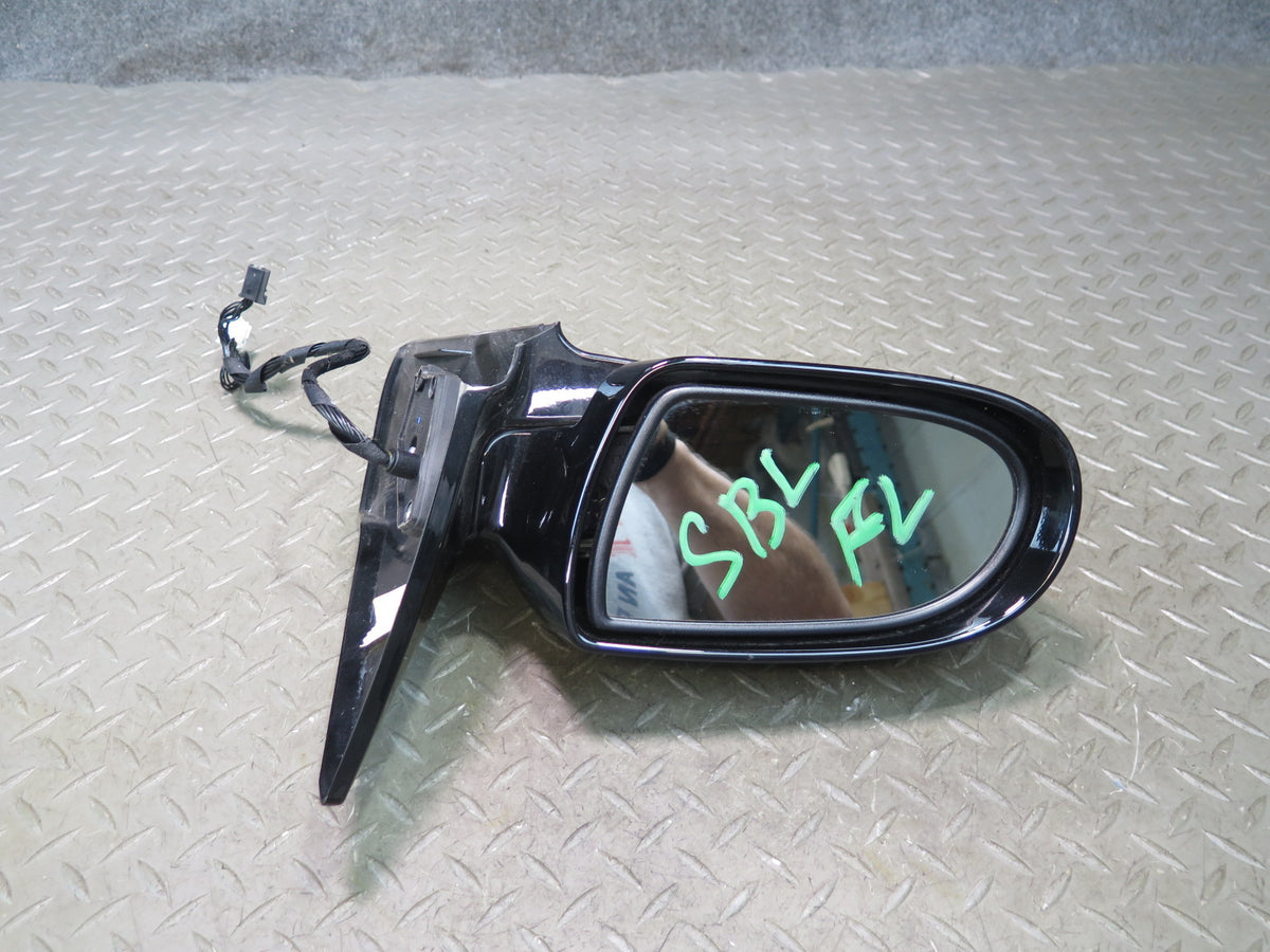 04-08 Mercedes R230 Sl-class Left Door Exterior Side View Heat Mirror Black OEM