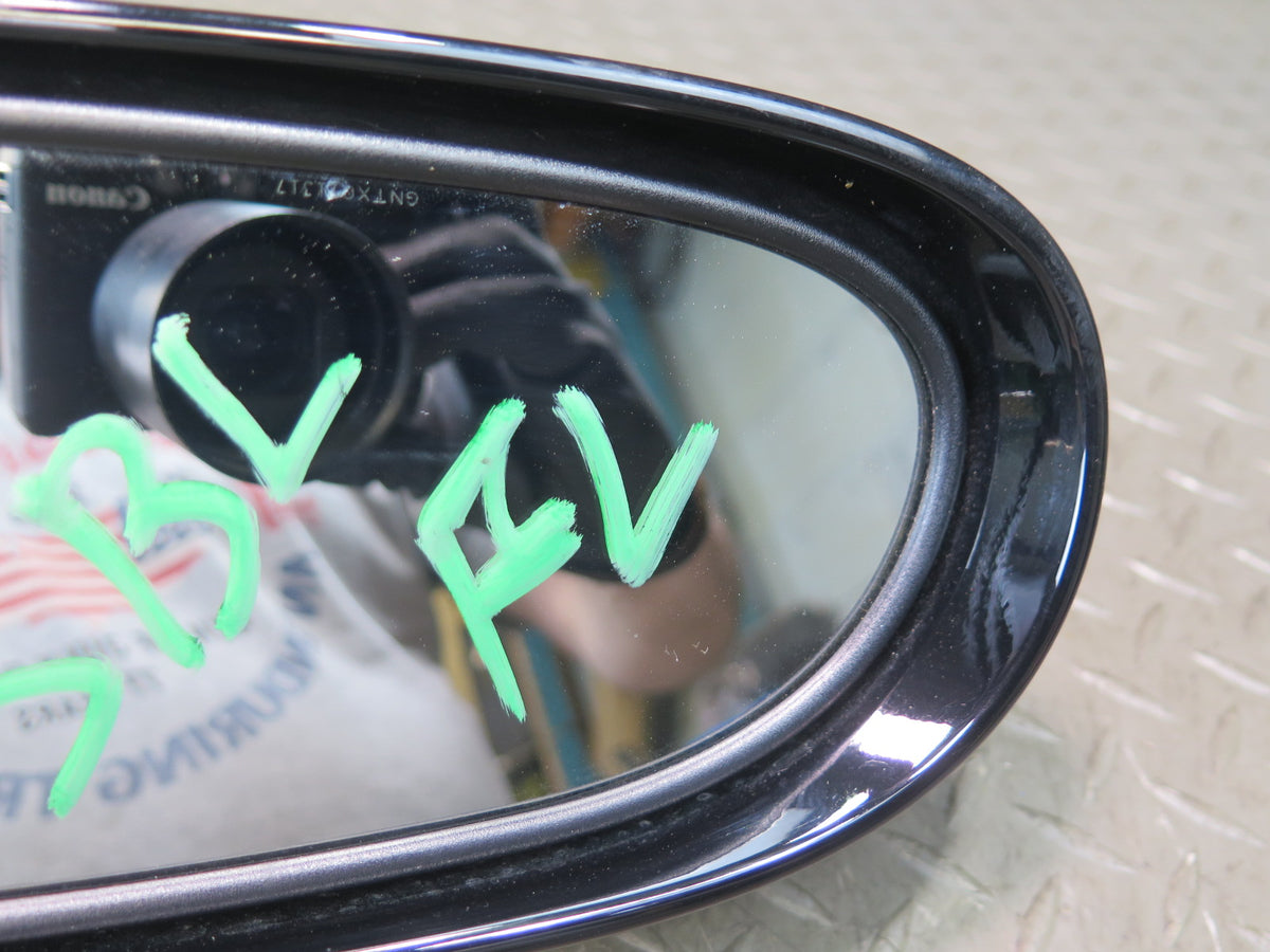 04-08 Mercedes R230 Sl-class Left Door Exterior Side View Heat Mirror Black OEM