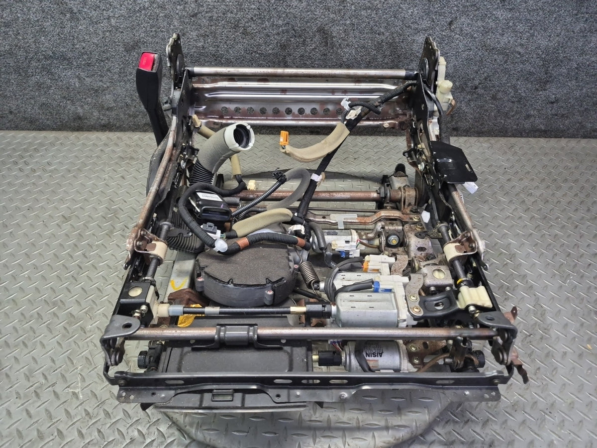 01-03 Lexus UCF30L LS430 Front Left Driver Seat Track Rail Frame OEM