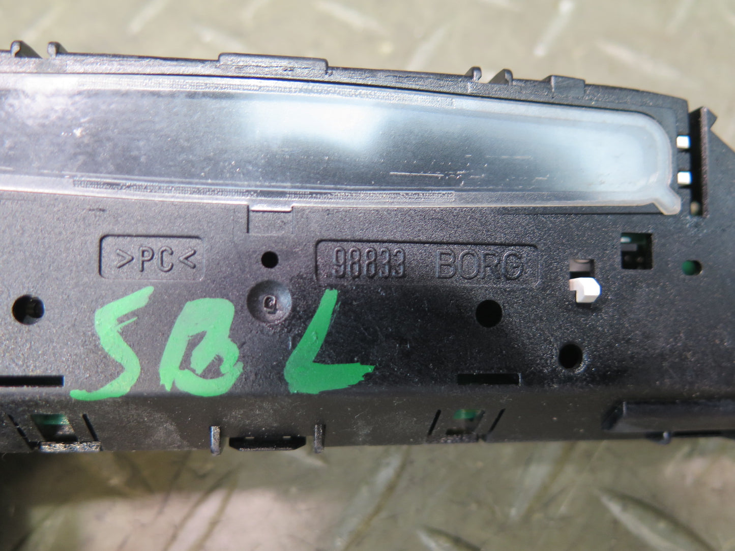 03-06 Mercedes R230 Sl-class Parktronic Clock Display Module OEM