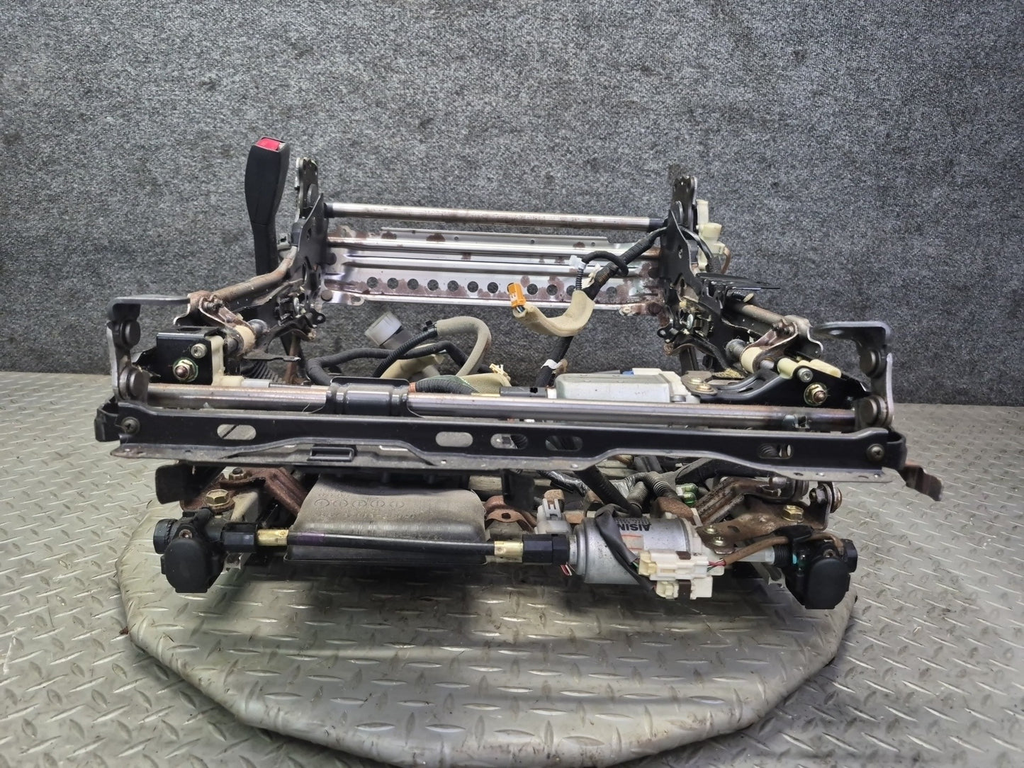 01-03 Lexus UCF30L LS430 Front Left Driver Seat Track Rail Frame OEM