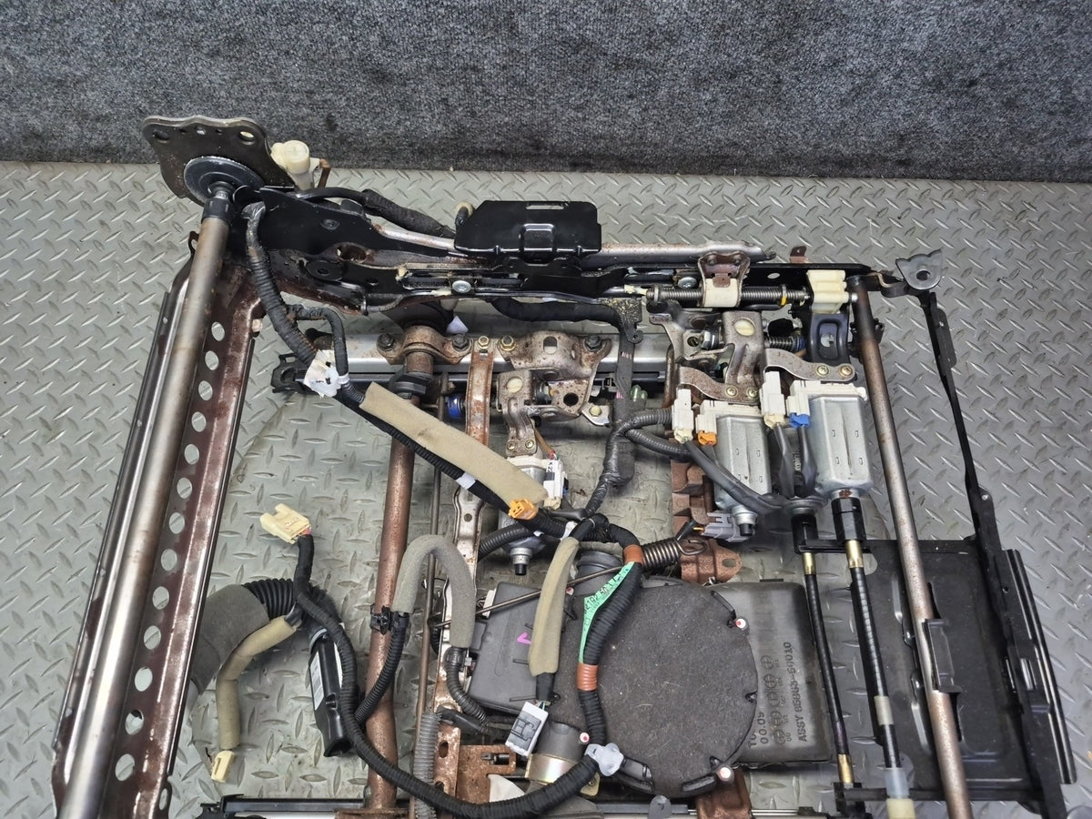 01-03 Lexus UCF30L LS430 Front Left Driver Seat Track Rail Frame OEM