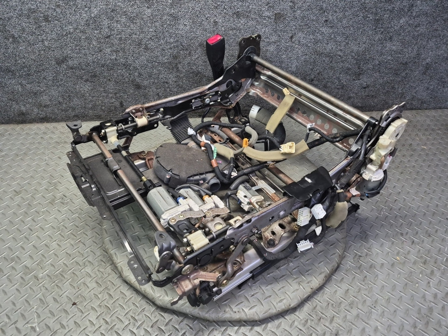 01-03 Lexus UCF30L LS430 Front Left Driver Seat Track Rail Frame OEM