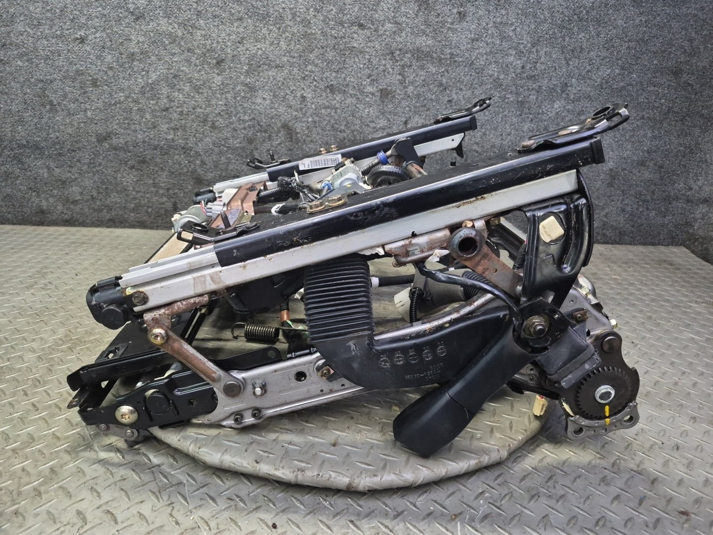 01-03 Lexus UCF30L LS430 Front Left Driver Seat Track Rail Frame OEM
