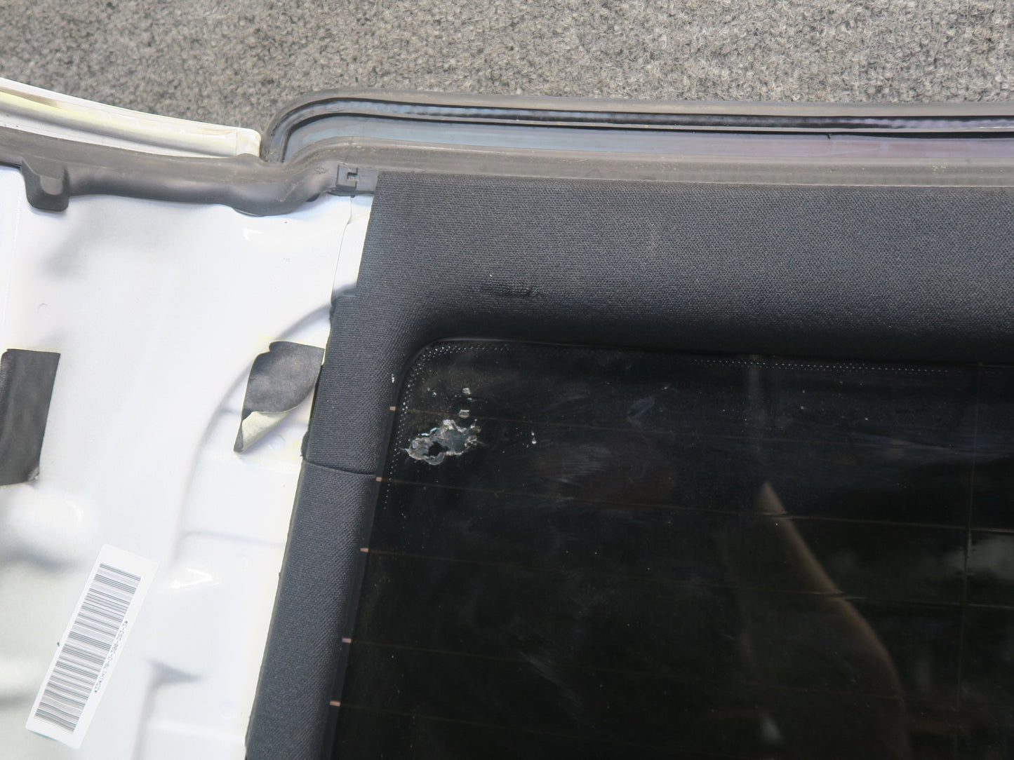 2015-2020 BMW F33 F83 M4 Convertible Hardtop Roof Folding Rear Window Glass