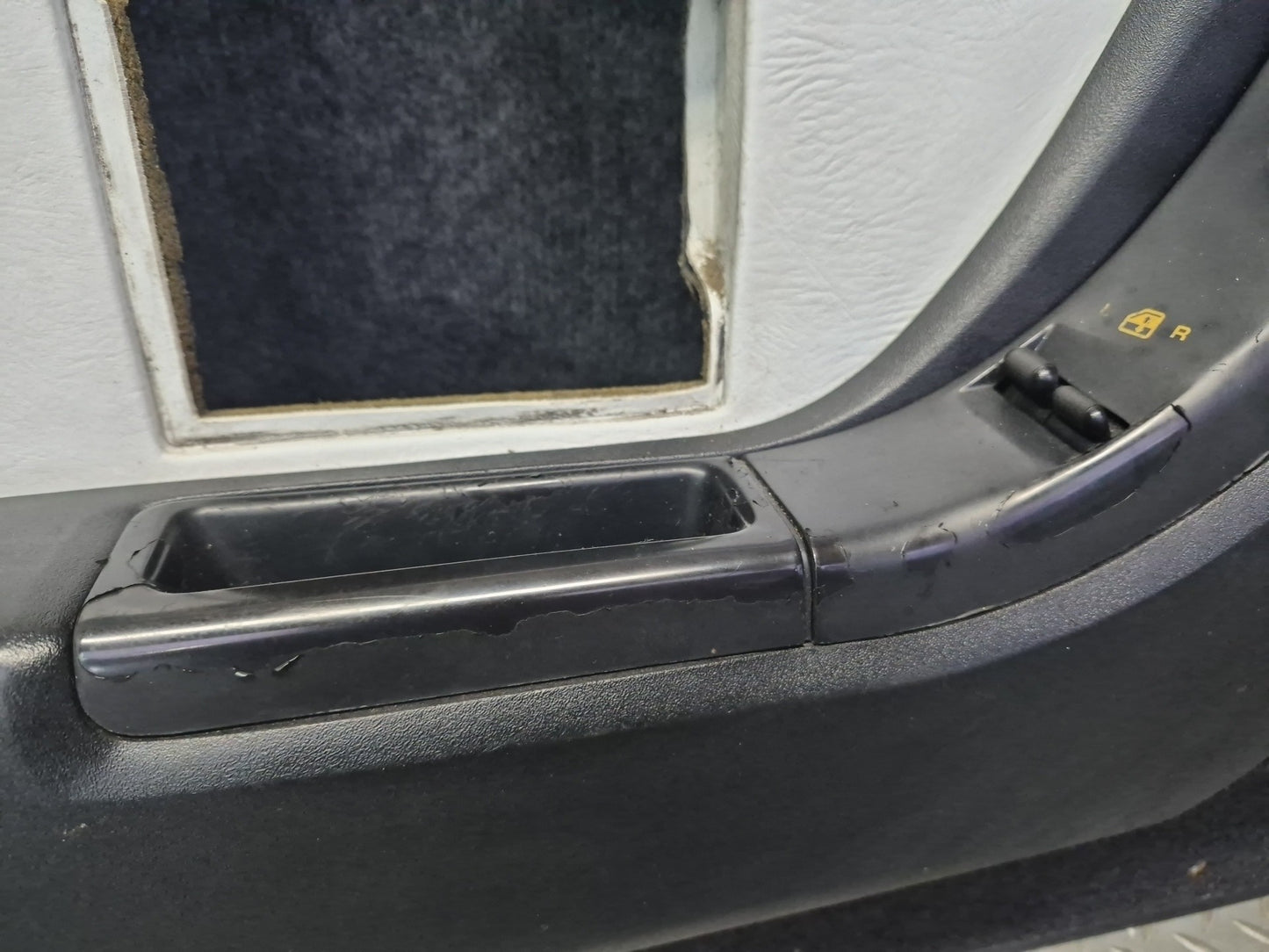 92-93 Chevrolet Corvette C4 Left & Right Door Interior Trim Cover Panel OEM