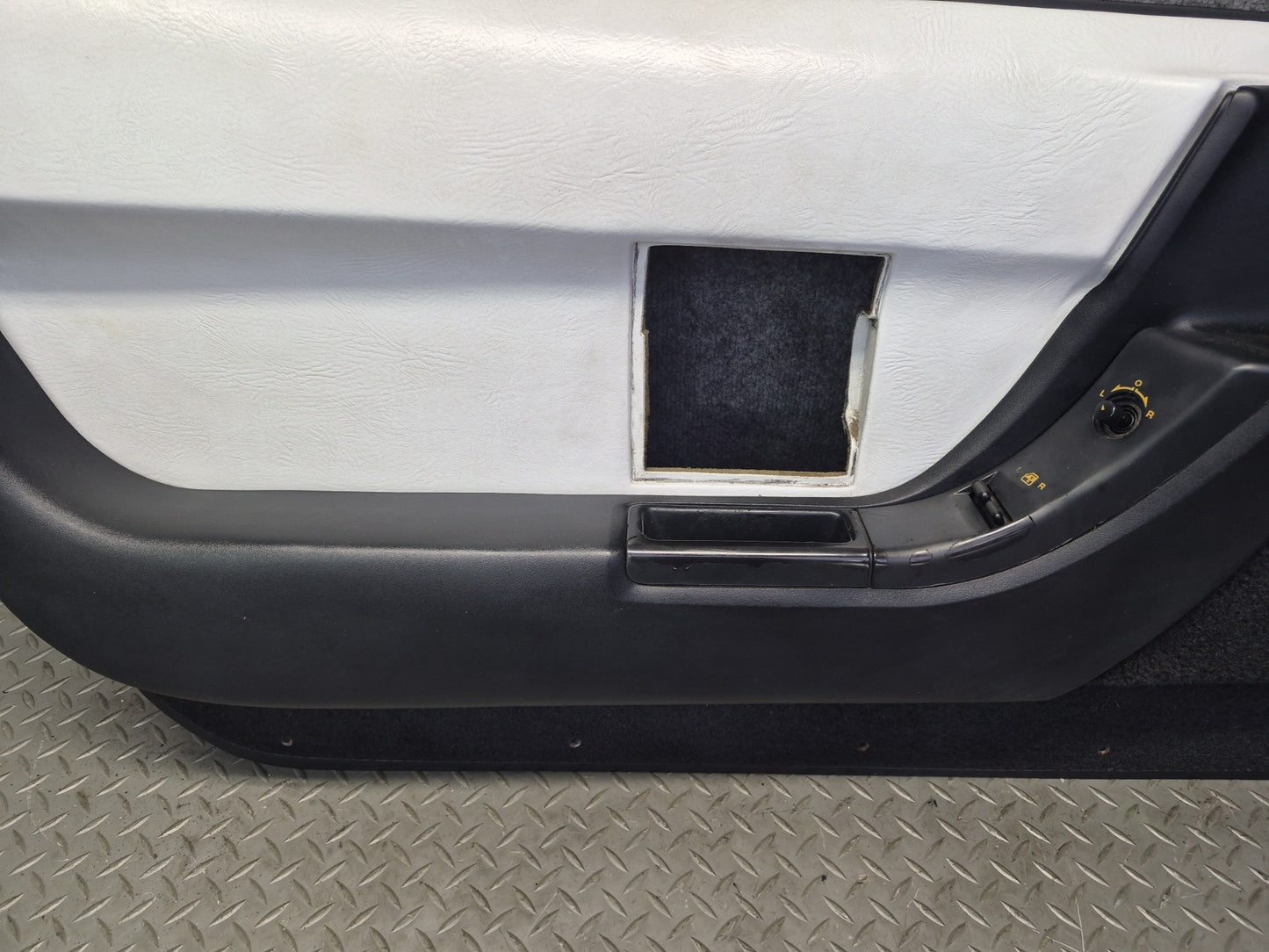 92-93 Chevrolet Corvette C4 Left & Right Door Interior Trim Cover Panel OEM