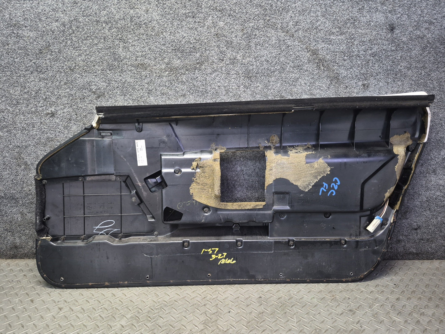 92-93 Chevrolet Corvette C4 Left & Right Door Interior Trim Cover Panel OEM