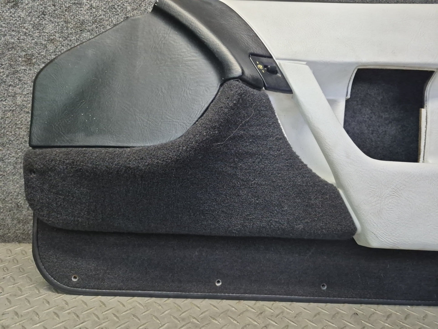 92-93 Chevrolet Corvette C4 Left & Right Door Interior Trim Cover Panel OEM