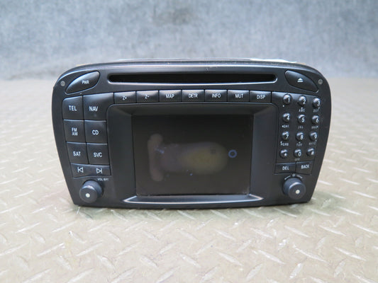 03-04 Mercedes R230 Sl-class GPS Navi Radio CD Player Receiver Head Unit OEM