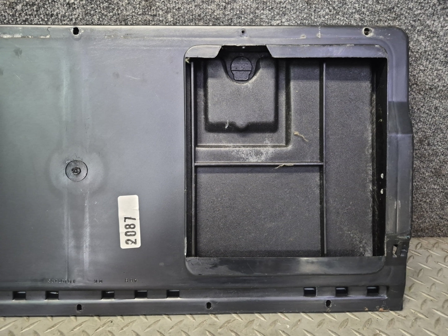 91-96 Chevrolet Corvette C4 Rear Floor Compartment Storage BIN Frame Panel OEM