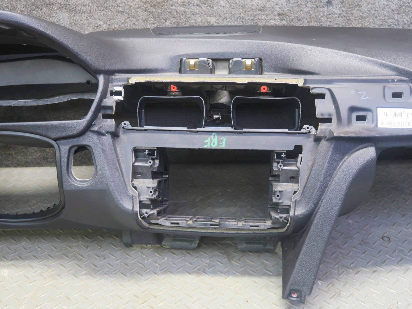 2015-2020 BMW F82 F83 M4 Dashboard Dash Trim Cover Instrument Panel Black