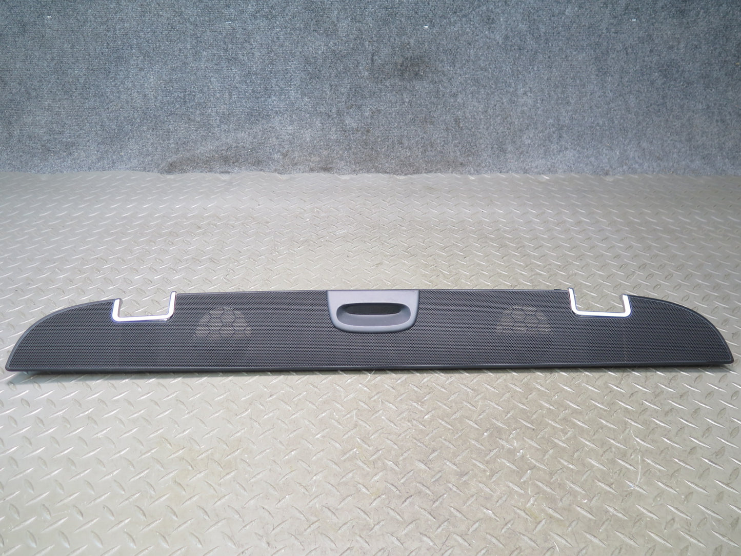 03-06 Mercedes R230 SL55 AMG Rear Deck Shelf Speaker Trim Cover Black OEM