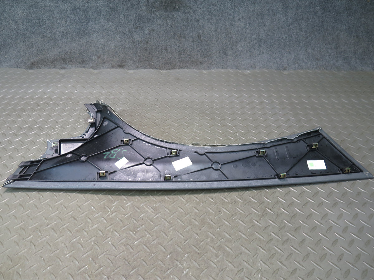 03-08 Mercedes SL55 AMG R230 Set of 2 Center Console Trim Cover Panel Black OEM