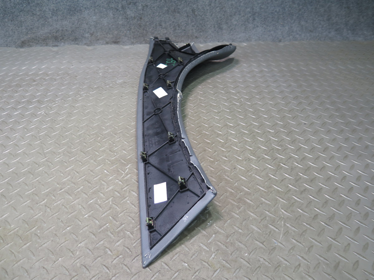 03-08 Mercedes SL55 AMG R230 Set of 2 Center Console Trim Cover Panel Black OEM