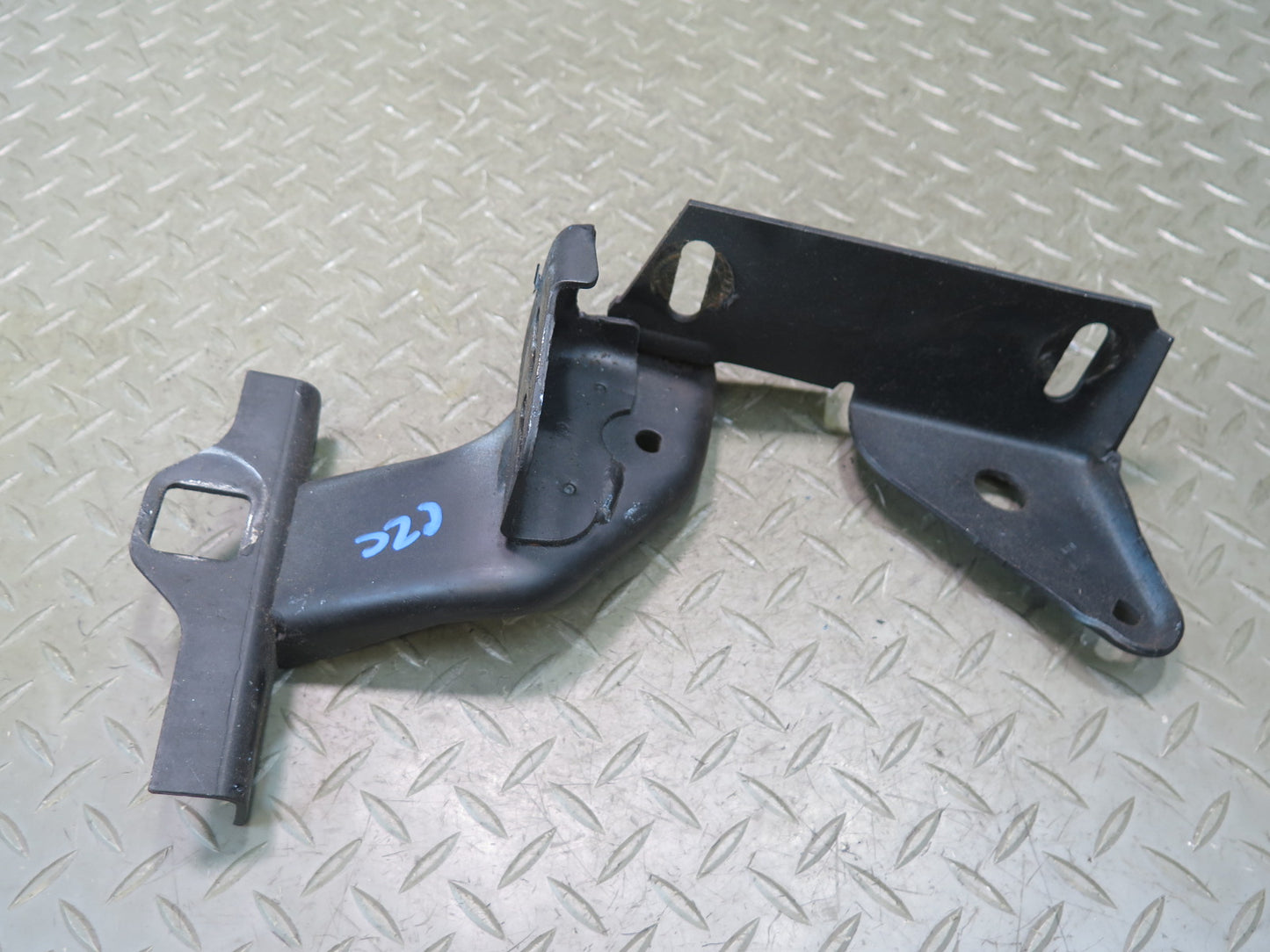 84-96 Chevrolet Corvette C4 Set of 2 Front Left & Right Hood Hinge OEM