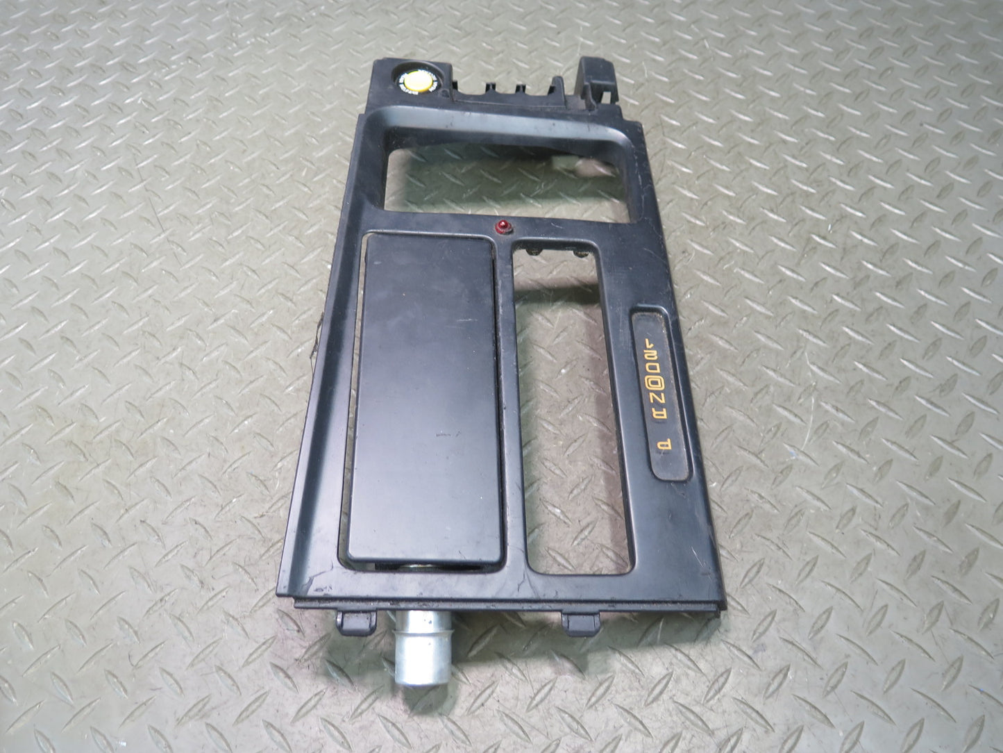 92-93 Chevrolet Corvette C4 A/T Center Console Shifter Trim w CUP Holder OEM