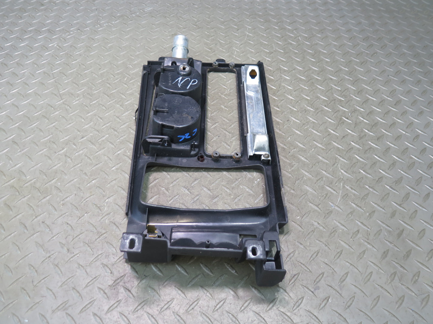92-93 Chevrolet Corvette C4 A/T Center Console Shifter Trim w CUP Holder OEM