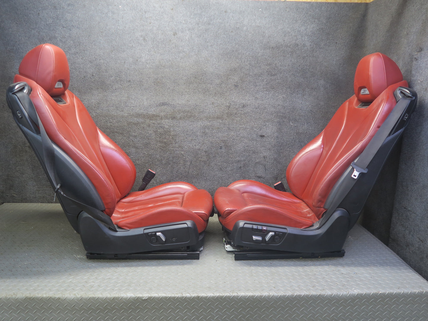 2015-2020 BMW F83 M4 Convertible Front Rear Sport Power Memory Heated Seat Set
