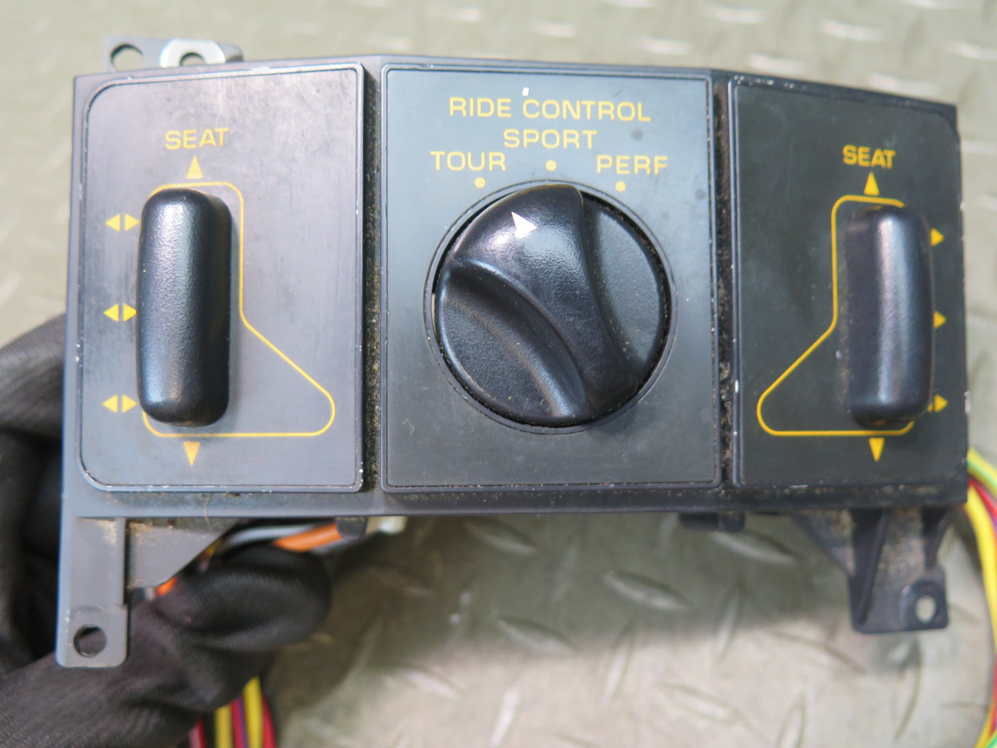 92-93 Chevrolet Corvette C4 Ride Control & Front Seat Control Switch OEM