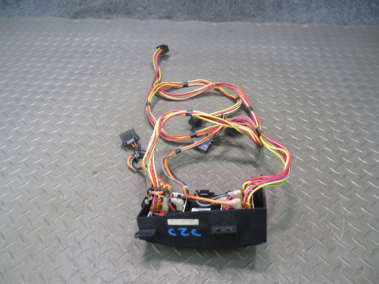 92-93 Chevrolet Corvette C4 Ride Control & Front Seat Control Switch OEM