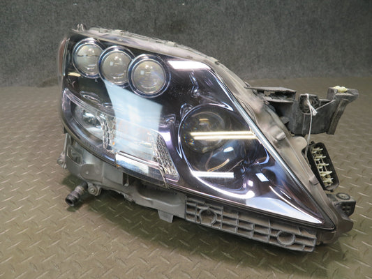 08-09 Lexus LS600h Front Right Triple Beam LED Headlight Lamp w Ballast Damaged