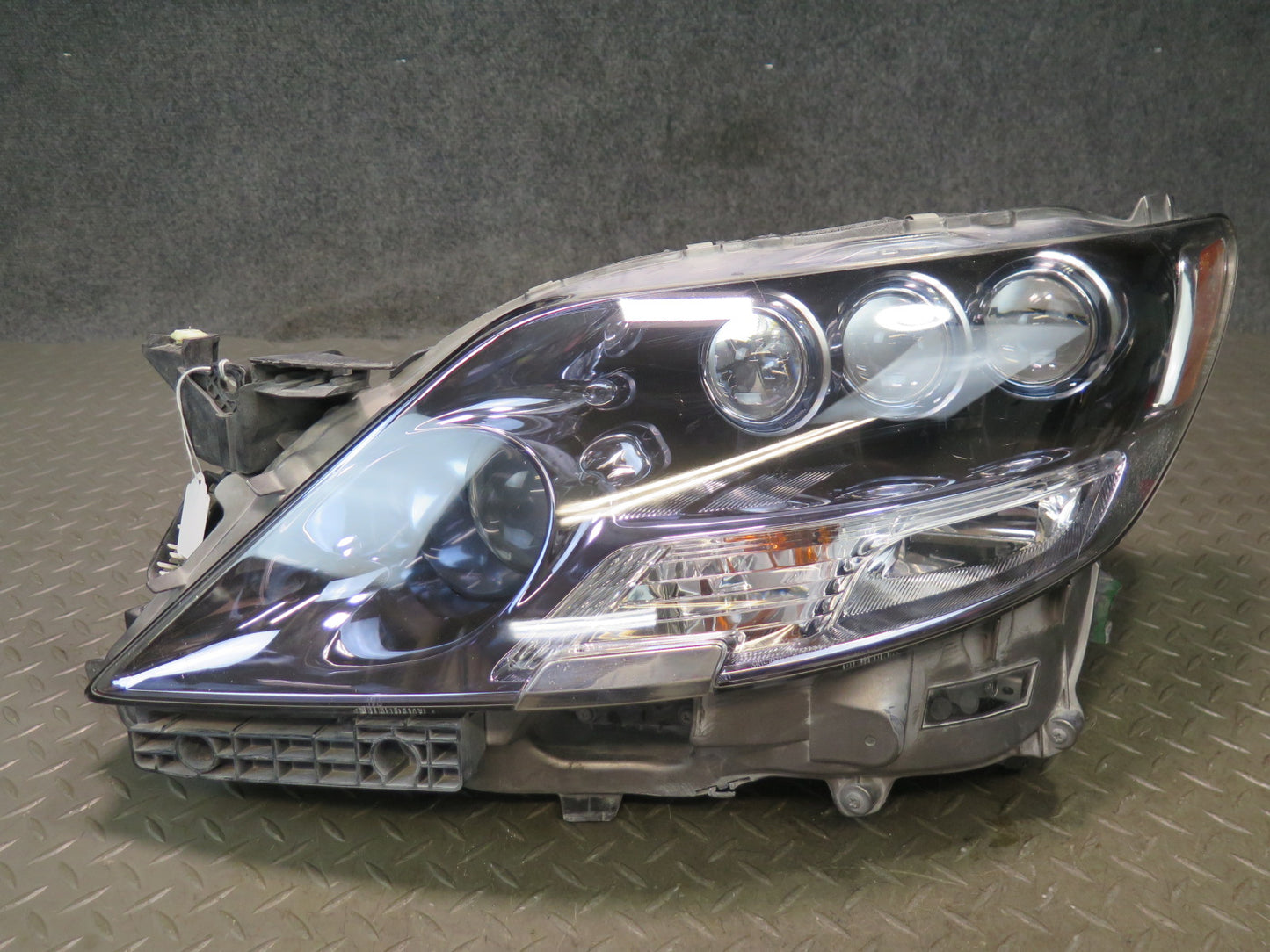 08-09 Lexus LS600h Front Left Triple Beam LED Headlight Lamp w Ballast Damaged
