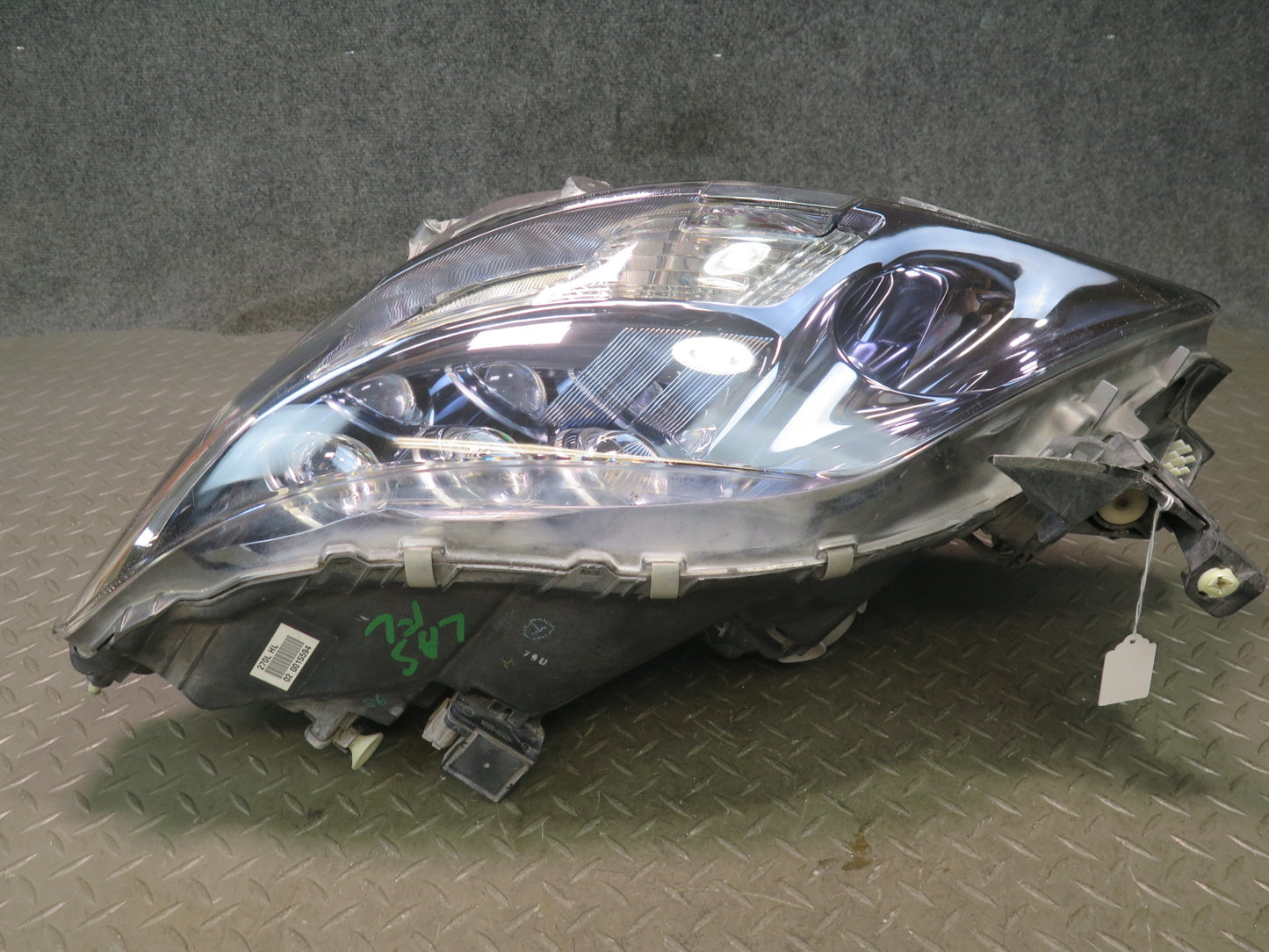 08-09 Lexus LS600h Front Left Triple Beam LED Headlight Lamp w Ballast Damaged