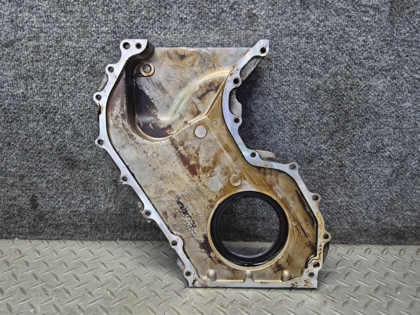 01-03 VW Eurovan T4 2.8L AXK Engine Motor Timing Chain Plate Cover OEM
