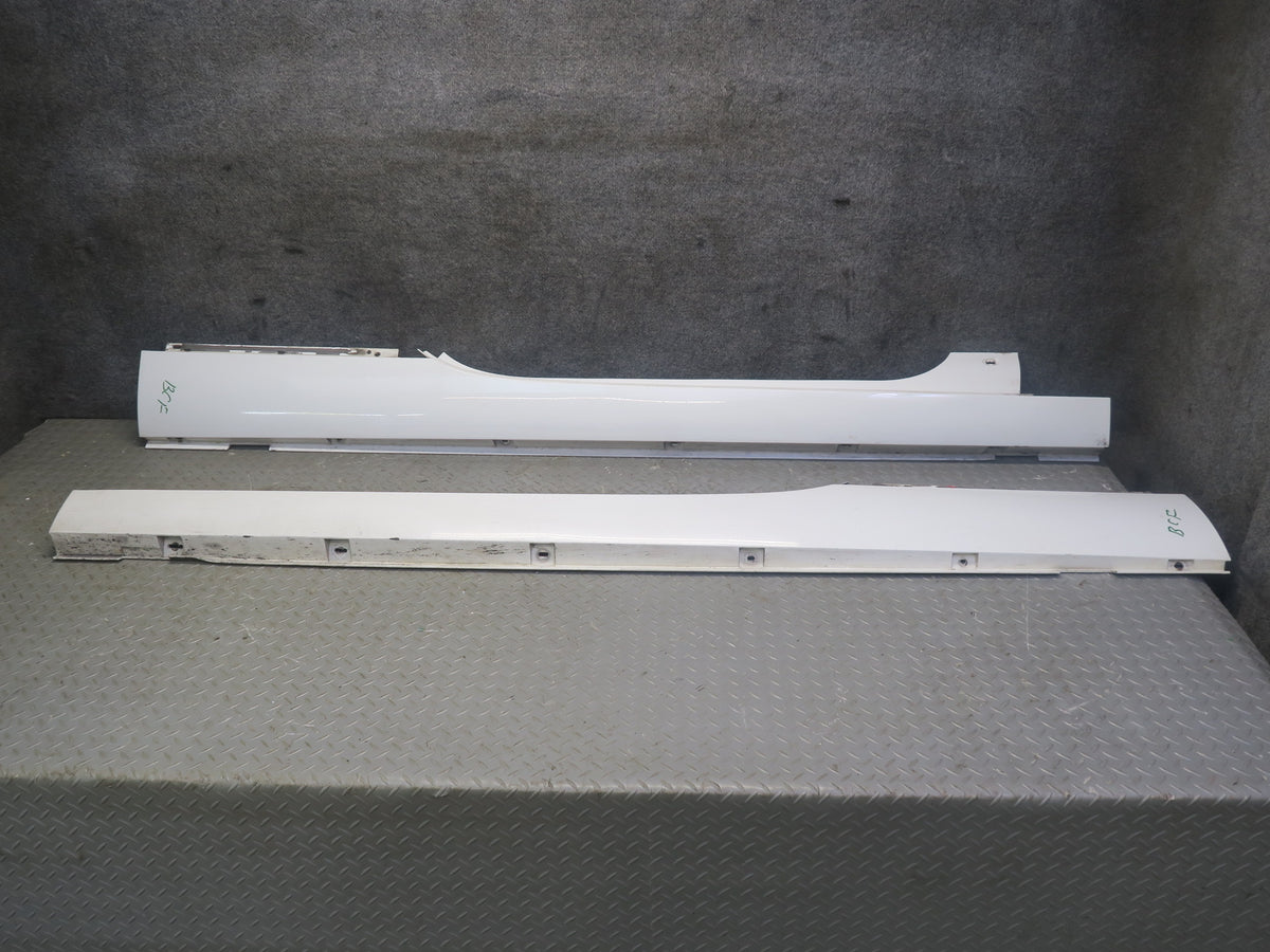 03-10 Bentley Continental GT Left & Right Side Skirt Rocker Panel Molding Set