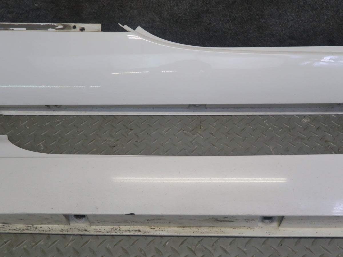 03-10 Bentley Continental GT Left & Right Side Skirt Rocker Panel Molding Set
